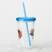 Afbeelding van de cartoon van Hermit crab Acryl Drinkbeker (Links)