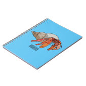 Afbeelding van de cartoon van Hermit crab Notitieboek (Linkerzijde)