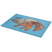 Afbeelding van de cartoon van Hermit crab Snijplank (Hoek)