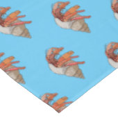 Afbeelding van de cartoon van Hermit crab Tafelkleed (Gekanteld)