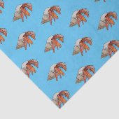 Afbeelding van de cartoon van Hermit crab Tissuepapier (Detail)