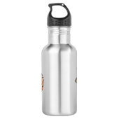 Afbeelding van de cartoon van Hermit crab Waterfles (Achterkant)