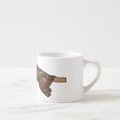 Afbeelding van de cartoon van het varkenroast/van espresso kop (Rechts)