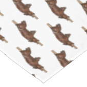 Afbeelding van de cartoon van het varkenroast/van tafelkleed (Gekanteld)