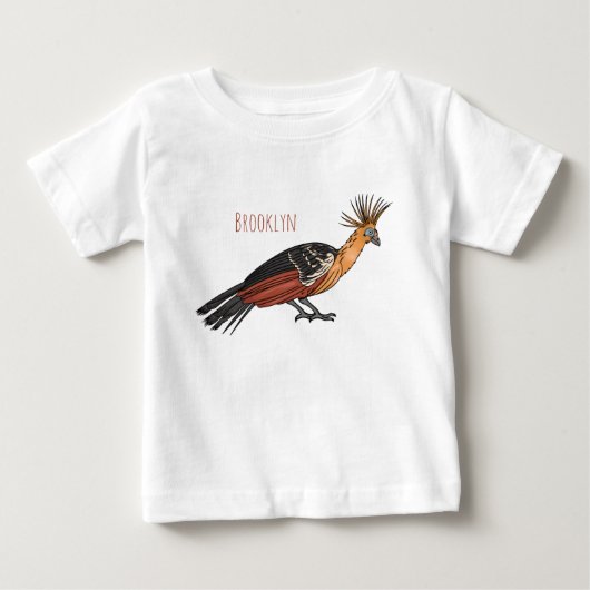 Afbeelding van de cartoon van hoatzin (Voorkant)