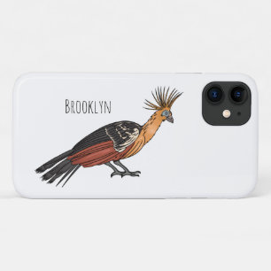 Afbeelding van de cartoon van hoatzin Case-Mate iPhone case