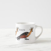 Afbeelding van de cartoon van hoatzin espresso kop (Rechts)