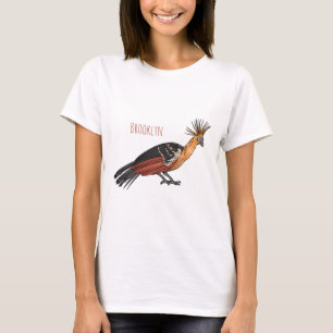 Afbeelding van de cartoon van hoatzin t-shirt
