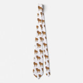 Afbeelding van de cartoon van hyena en bloemen stropdas (Voorkant)