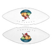 Afbeelding van de cartoon van ijs american football (Panelen)