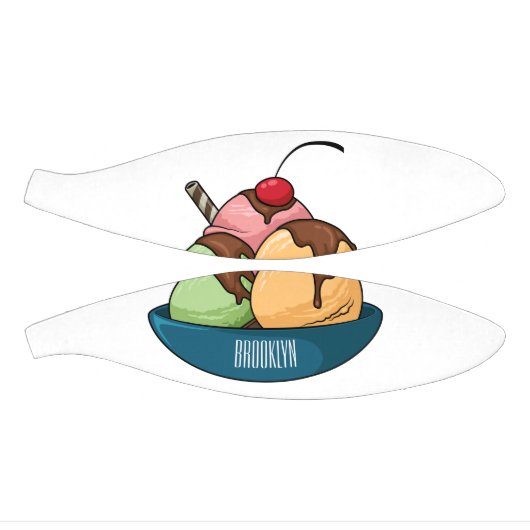 Afbeelding van de cartoon van ijs basketbal (Panelen)