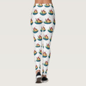 Afbeelding van de cartoon van ijs leggings (Achterkant)