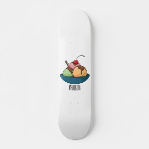 Afbeelding van de cartoon van ijs persoonlijk skateboard
