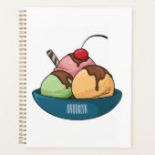 Afbeelding van de cartoon van ijs planner (Voorkant)