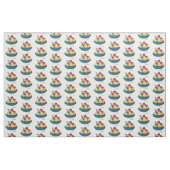 Afbeelding van de cartoon van ijs stof (Fat Quarter)