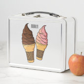 Afbeelding van de cartoon van ijscrème (In situ)