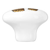 Afbeelding van de cartoon van ijscrème keramische knop (Zijkant)