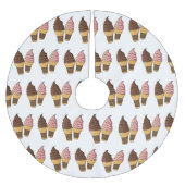 Afbeelding van de cartoon van ijscrème kerstboom rok (Voorkant)