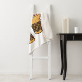 Afbeelding van de cartoon van ijscrème sherpa deken (In situ)