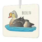 Afbeelding van de cartoon van Koningseidervogel Luchtverfrisser (Links)