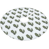 Afbeelding van de cartoon van militaire raketten kerstboom rok (Gekanteld)