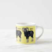 Afbeelding van de cartoon van Mouflon-schapen Espresso Kop (Rechts)