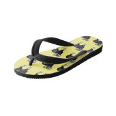 Afbeelding van de cartoon van Mouflon-schapen Kinder Teenslippers (Schuin)