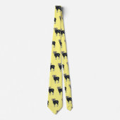 Afbeelding van de cartoon van Mouflon-schapen Stropdas (Voorkant)