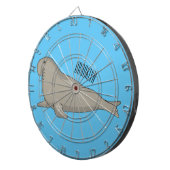 Afbeelding van de cartoon van olifantenzegels dartbord (Voorkant Rechts)
