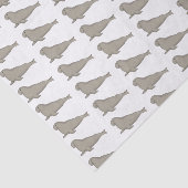 Afbeelding van de cartoon van olifantenzegels tissuepapier (Detail)