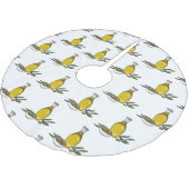 Afbeelding van de cartoon van olijfolie kerstboom rok (Gekanteld)