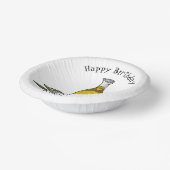 Afbeelding van de cartoon van olijfolie papieren kommen (Gebogen)