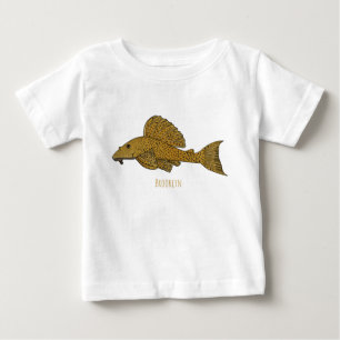 Afbeelding van de cartoon van pleco-vis