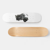 Afbeelding van de cartoon van raketten persoonlijk skateboard (Horizontaal)