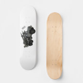 Afbeelding van de cartoon van raketten persoonlijk skateboard (Voorkant)