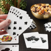 Afbeelding van de cartoon van raketten pokerkaarten (Insitu)