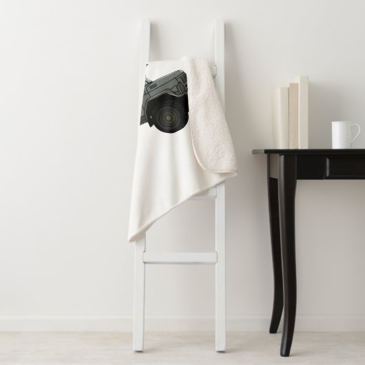 Afbeelding van de cartoon van raketten sherpa deken (In situ)