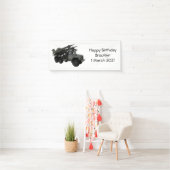 Afbeelding van de cartoon van raketten spandoek (Insitu)