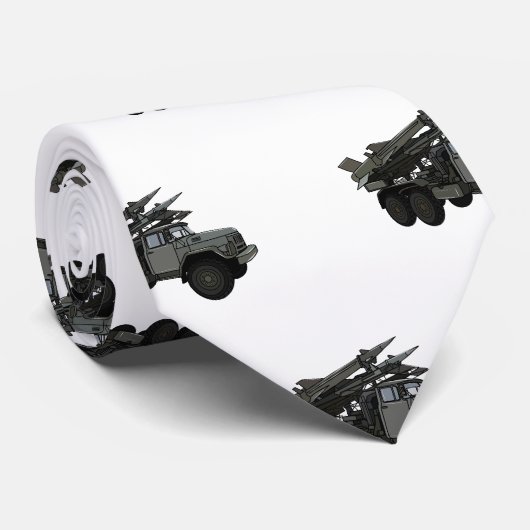 Afbeelding van de cartoon van raketten stropdas (Opgerold)