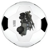 Afbeelding van de cartoon van raketten voetbal (Gedraaid)