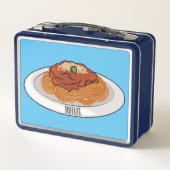 Afbeelding van de cartoon van Spaghetti (Achterkant)