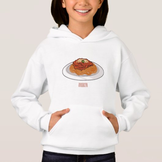 Afbeelding van de cartoon van Spaghetti (Voorkant)
