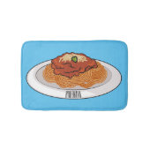 Afbeelding van de cartoon van Spaghetti Badmat (Voorkant)