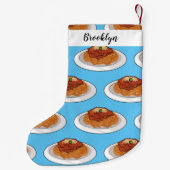 Afbeelding van de cartoon van Spaghetti Kleine Kerstsok (Achterkant)