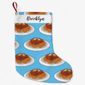 Afbeelding van de cartoon van Spaghetti Kleine Kerstsok (Voorkant)