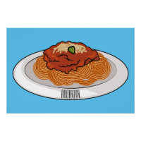 Afbeelding van de cartoon van Spaghetti