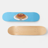 Afbeelding van de cartoon van Spaghetti Persoonlijk Skateboard (Horizontaal)