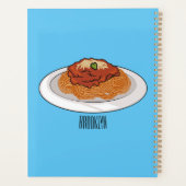 Afbeelding van de cartoon van Spaghetti Planner (Achterkant)