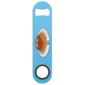 Afbeelding van de cartoon van Spaghetti Speed Flessenopener (Voorkant)