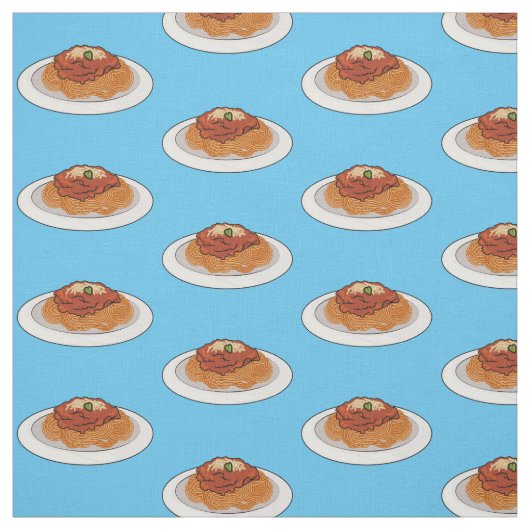 Afbeelding van de cartoon van Spaghetti Stof (Swatch)